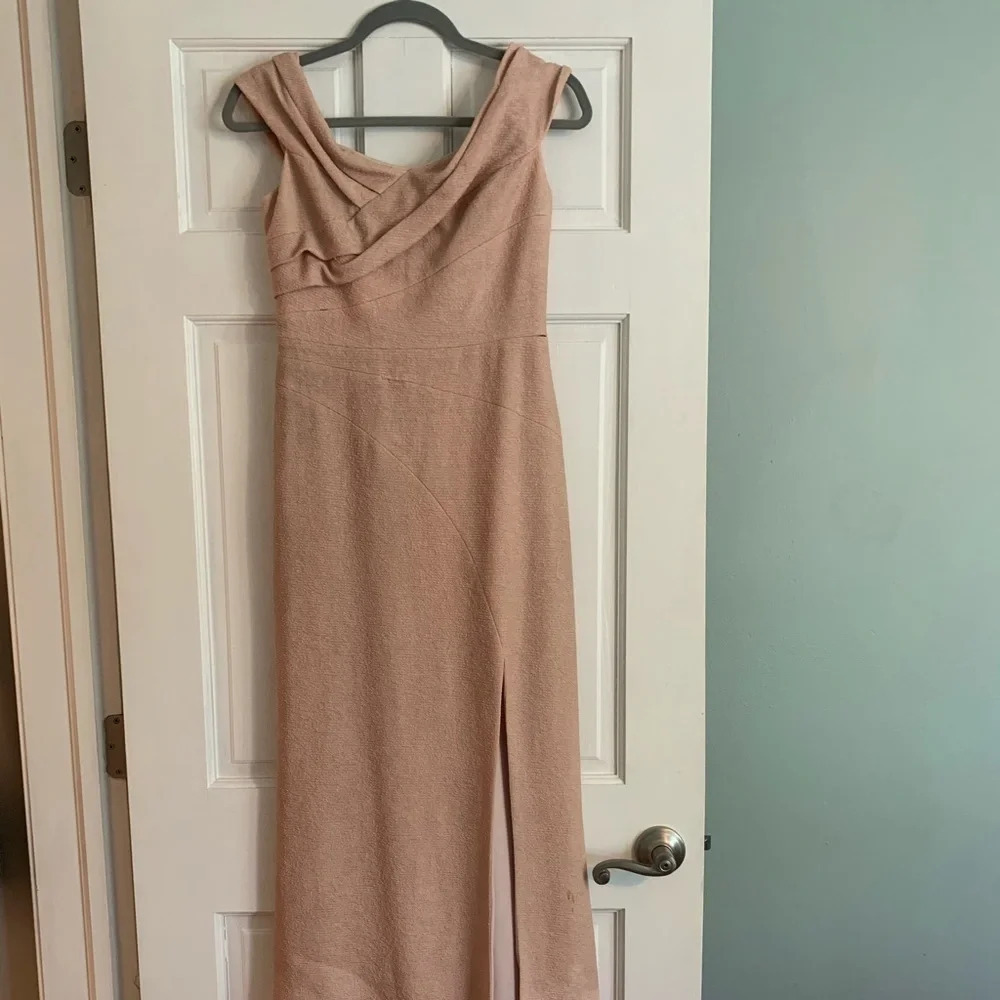 Light Pink Aidan Mattox Gown PLS READ